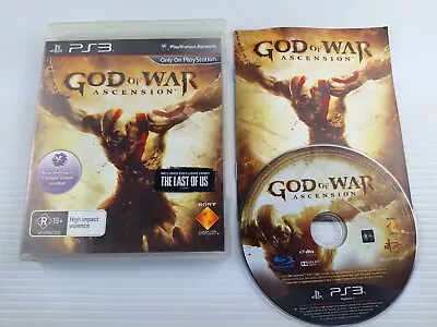 God Of War Ascension PS3 Sony PlayStation 3 • $29.95