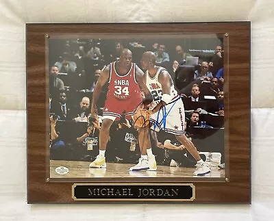 Michael Jordan Autographed Photo Framed With COA • $425