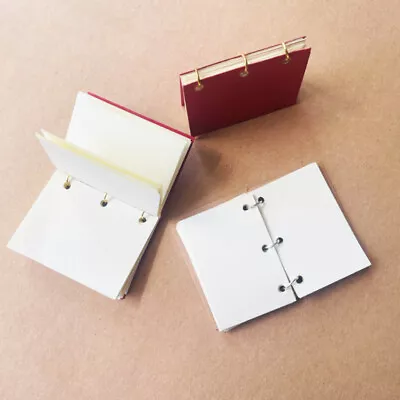 4Pcs Dollhouse 1/6 Scale Miniature Books Student Notebook Set Office Accessory • $5.39