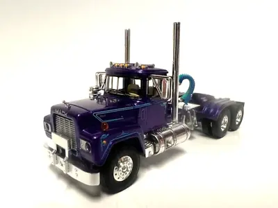 Dcp First Gear 1/64 Scale  R Model Mack Day Cab Purple • $46