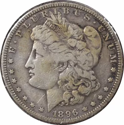 1896-O VAM 4 Micro O Morgan Silver Dollar F Uncertified #846 • $104