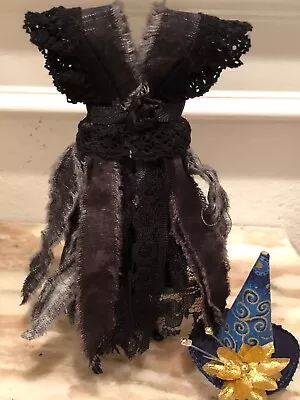 Dollhouse Miniature 1:12 Witches Dress And Hat • $20.99