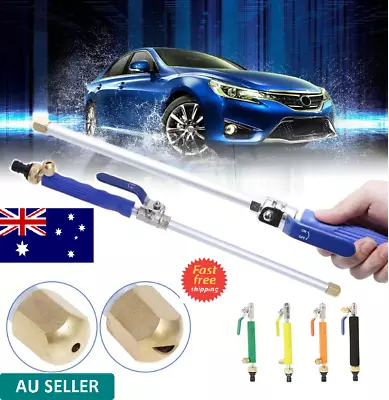 Hydro Jet High Pressure Power Washer Water Spray Gun Nozzle Wand Garden Cleaner • $24.99