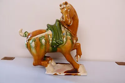 £65 • Buy Beautiful Old Chinese Tang Sancai Pottery Dynasty Horse Statue