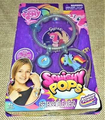Squishy Pops My Little Pony  Fashion Pack  Rainbow Power Bracelet Charm  MLP • $11.98