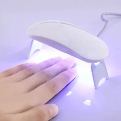 Portable 6W Mini UV LED Lamp USB Charging Gel Polish Curing Machine Nail Dryer • $2.69