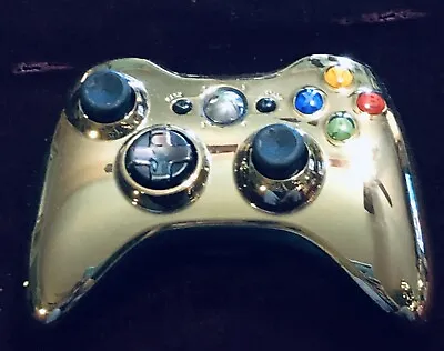 $18 • Buy XBOX 360 Wireless Controller Model 1403 GOLD For Parts
