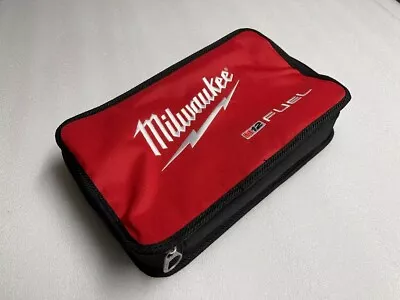 Milwaukee M12 Fuel Contractor Tool Bag Rectangle Zipper 903210009 14  X 9  X 4  • $19.45