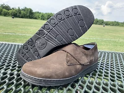 Mobils By Mephisto Professional Mens Brown Leather Strap Sneaker US Size 10 • $51.99