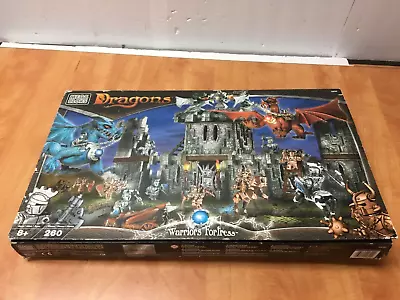 Mega Bloks 9890 DRAGONS - WARRIORS FORTRESS  260pcs PARTS SEALED • $69.99