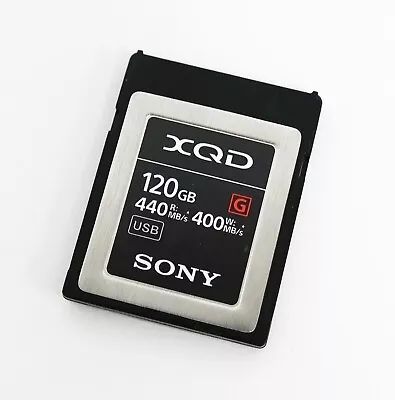 Sony Professional XQD G-Series 120GB Memory Card (QD-G120F) • $84.99