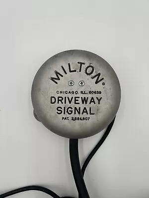 Milton 805 Driveway Signal Bell Warning Alarm System Chicago Untested • $53.94