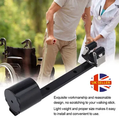 1xPortable Walking Stick Crutch Support Holder Mount Stand For Mobility Scooter  • £16.99