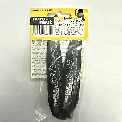 Aeronaut 125 X 9  CAM-Carbon Folding Propeller Blades 8mm Root BNIB Nr-7234/55 • £10.75