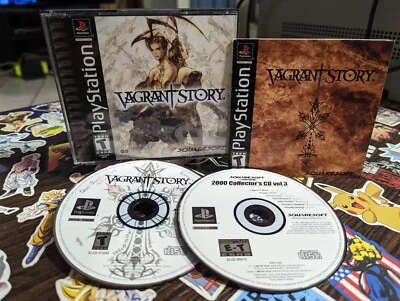 $7.50 • Buy Vagrant Story Sony PlayStation 1 PS1 Complete W Manual CIB Bonus Disc Excellent