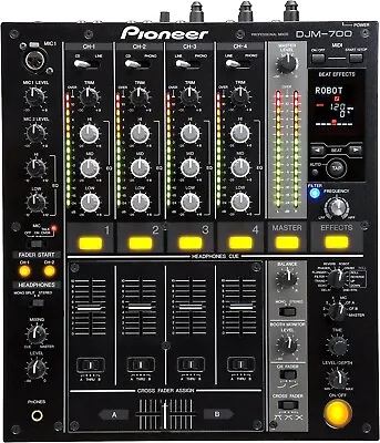 £585 • Buy Pioneer DJM700 4-Channel Mixer With Effects - Black 