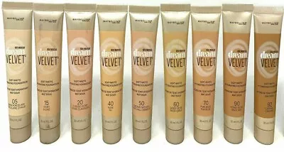 MAYBELLINE Dream Velvet Soft Matte Hydrating Foundation (lot Of 2) • $17.45