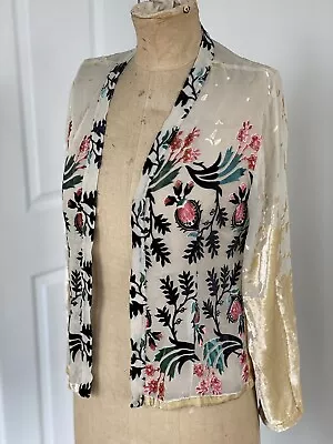 Trelise Cooper Size 8 Costal Boho Short Duster Jacket Kimono • $60