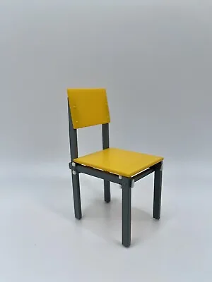Miniature 1:12 Scale MCM Stoel Gerrit Thomas Rietveld Mini Chair Design Yellow  • $35