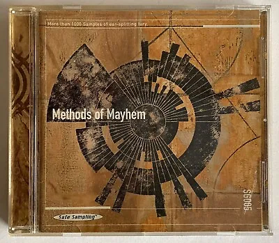 Methods Of Mayhem Techno Industrial Sampling CD 1995 • $65