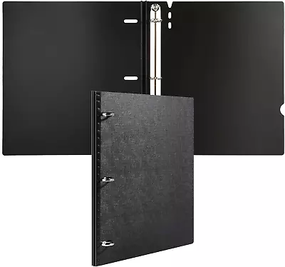 Telescoping 3 Ring Binder Flexible Binder With Expandable Spine Flat Thin Bind • $15.28