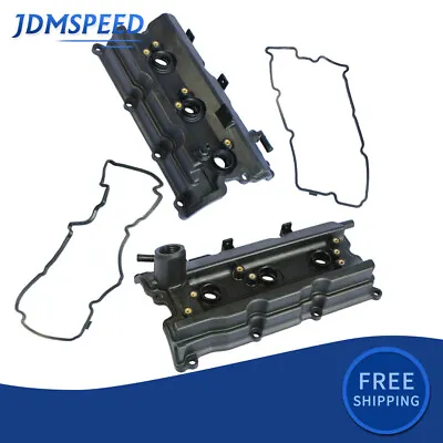 L&R Engine Valve Cover W/Gaskets For 2003-2008 Infiniti FX35 M35 G35 Nissan 350Z • $50.83