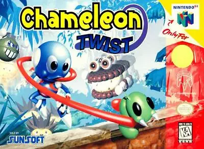 Chameleon Twist - Nintendo 64 • $69.98