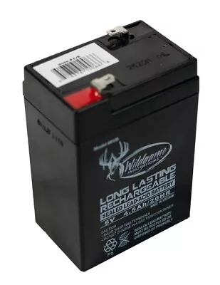 Wildgame Innovations 6-Volt EDRENALINE Rechargable Battery WGI-6VB #6VB • $14.99