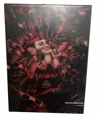 Gremlins 1000 Piece Jigsaw Puzzle Matt Ryan Tobin Art 20x28  Mondo New & Sealed* • $29.95