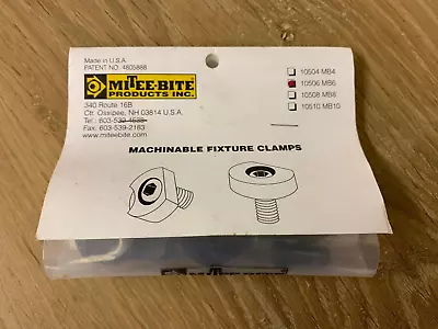 MITEE-BITE USA #10506 4 Pack Machinable Fixture Clamp 1.230 O.D • $40