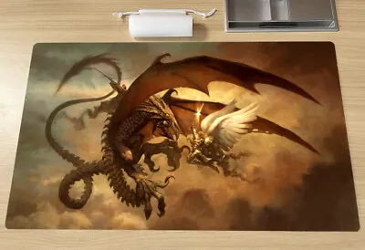 Magic The Gathering MTG Playmat Serra Angel TCG CCG Card Game Play Mat Mouse Pad • $23.98