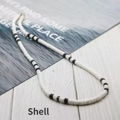 2024 Summer Beach Bohemia Surfer Necklace For Men Coconut Shell Beaded Necklace • $9.99