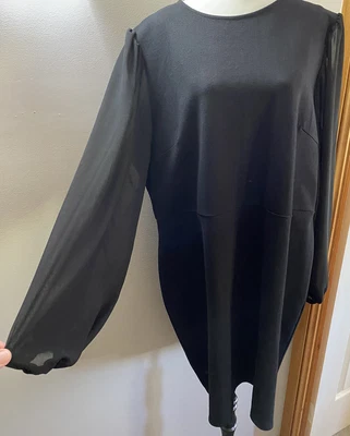 $40 • Buy Asos Design Curve UK26/US 22 Black Dress NWOT