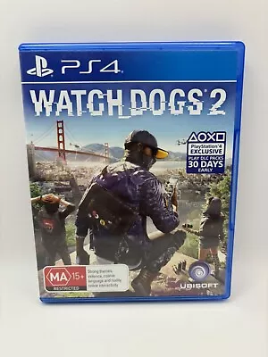 Watch Dogs 2 - Sony Playstation 4 - PS4 - In Very Good Condition! • $7.99