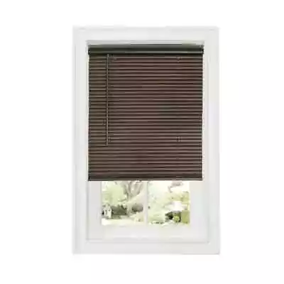 Cordless 1in Vinyl Light Filtering 5 Color Mini Blinds Multiple Sizes Any Room • $33.99