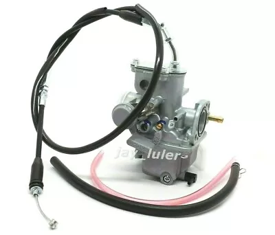 Carburetor With Throttle Cable For Yamaha Grizzly Raptor Grizzly Champ 80 100 • $38.99