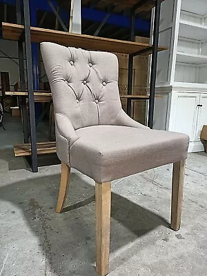 $120 • Buy New French Provincial Tuffed Fabric Dining Chair