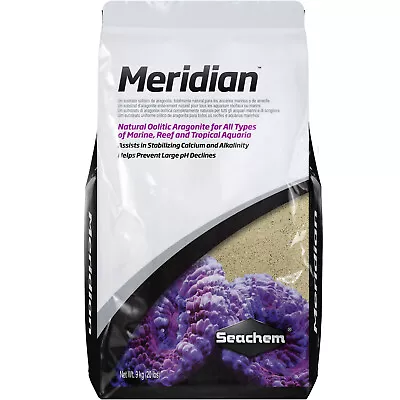 Seachem Meridian Sand 20 Lbs Natural Aragonite Sand For Marine & Reef Aquariums • £38.95