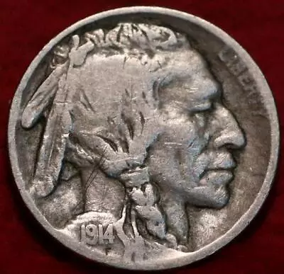 1914-S San Francisco Mint Buffalo Nickel • $14.50