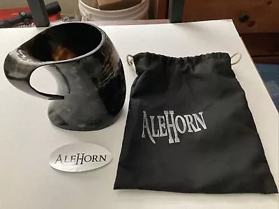 Ale Horn Viking Horn Drinking Cup Mug Authentic Tankard For Ale & Beer • $25