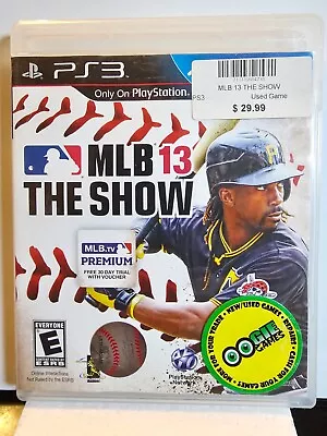 MLB 13: The Show (PlayStation 3 2012) PS3 CIB Complete!!! • $3