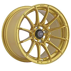 15x7 Konig 39G Dial In Gloss Gold Wheels 4x100 (35mm) Set Of 4 • $854.32