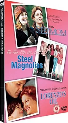 Lorenzo's Oil/Stepmom/Steel Magnolias [DVD] - DVD  WIVG The Cheap Fast Free Post • £3.49