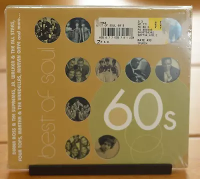 BEST OF SOUL 60's CD [NEW] 2003 COMPILATION POP JAZZ R&B [MR4-B1B] • $15