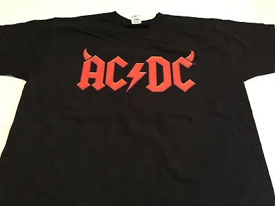 AC/DC In Rock We Trust Europe 2016 Tour T SHIRT Mens XL New • £8.99