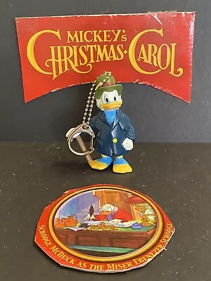 Mickey's Christmas Carol Key Chain Figure SCROOGE MCDUCK As Mr. EBENEZER SCROOGE • $7.99