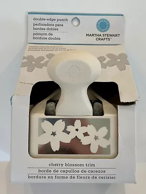 Martha Stewart CHERRY BLOSSOM Trim Double Edge Punch Border Design Ribbon NIB • $19.99