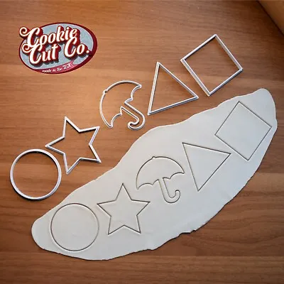 'Squid Game' Biscuit / Cookie Cutters Set Of 5 Fondant Halloween  - 3D Printed • £8.89