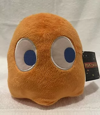 Bandai Namco PAC-MAN 7” Clyde The Orange Ghost Plush Stuffed Toy NEW With Tags • $12.97