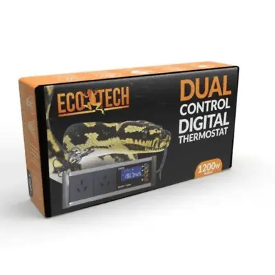 Eco Tech Reptile Dual Control Digital Thermostat • $97.50